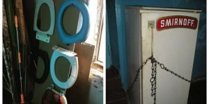 Жахливі атрибути комунальних квартир (20 фото)