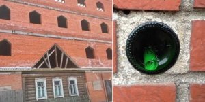 Кельма, раствор, два кирпича: изыски каменщиков (17 фото)
