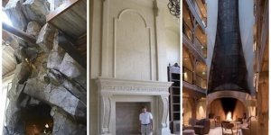 Камины, рядом с которыми вы почувствуете себя лилипутом (18 фото)