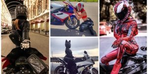Красота и опасность: 25 мотокитти, притягательность которых неоспорима (25 фото)