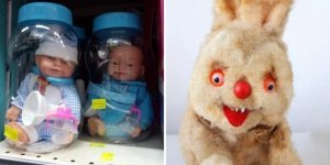 17 creepy toys that were made by those who clearly don't like children (18 photos)