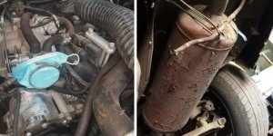 A typical car mechanic, or funny shots from a service station (18 photos)