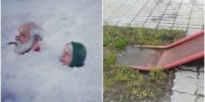 Детские площадки, куда страшно подпускать ребёнка (14 фото)