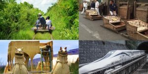 Как на этом ездить: несколько необычных видов транспорта со всего света (16 фото)