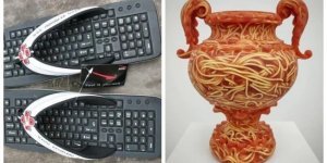 Странные вещи и явления, которые вызывают много вопросов к их творцам (23 фото)