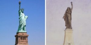 10 отвергнутых дизайнов знаменитых сооружений, которые могли выглядеть совершенно по-другому (19 фото)