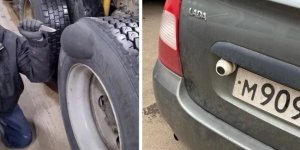 When spare parts become more expensive, ingenuity comes to the rescue. Auto humor at its finest (17 photos)