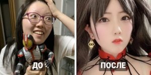 What cosplayers look like in and out of costume (16 photos)