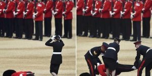 4 kg hat and fainting according to the rules: facts about the British Royal Guard (6 photos)