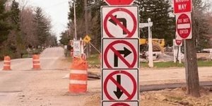 Добірка дивних та кумедних попереджувальних знаків (18 фото)