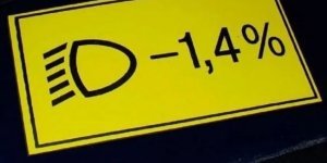 Что означает загадочная наклейка с процентами под капотом авто? (6 фото)
